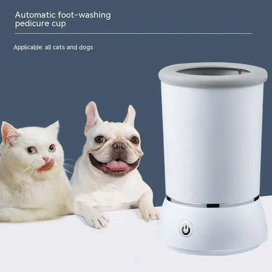 Pet Paw Cleaning Cup Automatic Foot Washing Dogs And Cats Electric Cleaning Device