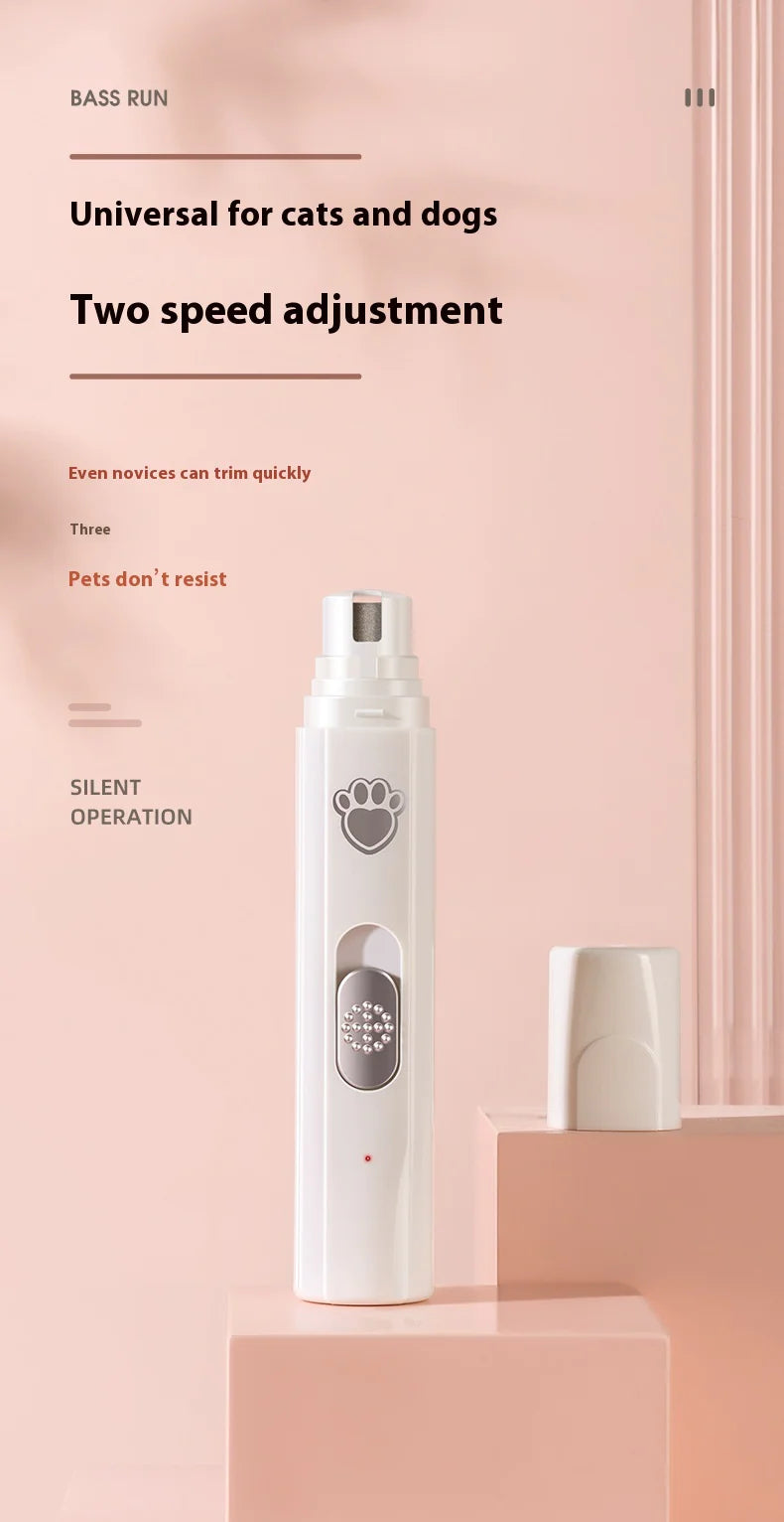 USB Rechargeable Pet Nail Trimmer