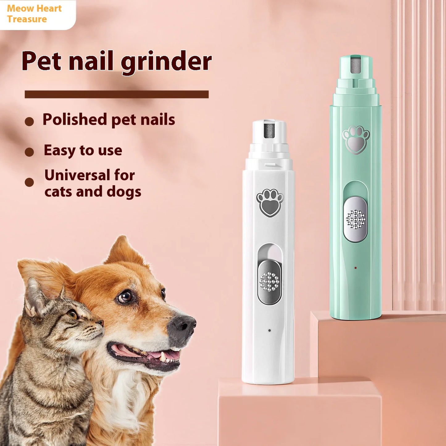 USB Rechargeable Pet Nail Trimmer